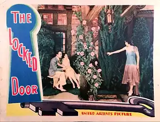 Description de l'image The Locked Door lobby card.jpg.