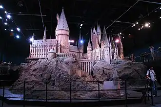 Maquette de Poudlard.