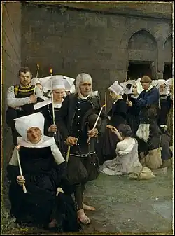 Le Pardon en Bretagne, 1886, Metropolitan Museum of Art, New York.
