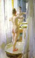Anders Zorn,La toilette,1878