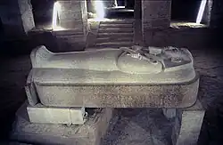 Sarcophage extérieur du pharaon