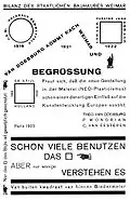 Typographie Bauhaus Theo van Doesburg (1923).