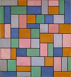 Composition en dissonances (1919), Kunstmuseum, Bâle.
