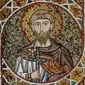 Saint Théodore le Stratilate (détail de l'arc latéral droit).