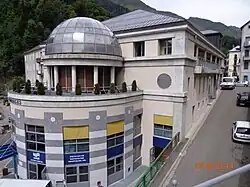 Façade sud des Thermes de Barèges