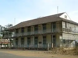 Bâtisse coloniale.