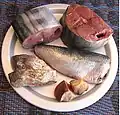 Poissons variés.