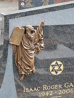 Moïse descendant du Sinaï.