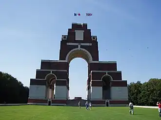 Le mémorial de Thiepval.