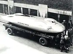 La Railton Special à Birmingham.