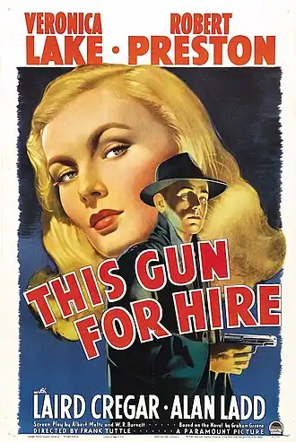 Description de l'image This Gun for Hire (1942) poster.jpg.