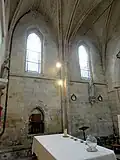 Chœur, côté sud.