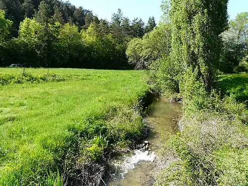 Le Thonac au pont de Fanlac.