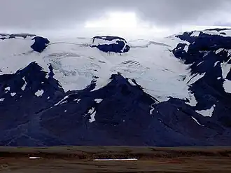 Vue du glacier.