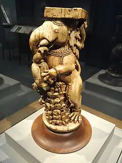 Ivory throne leg, Eastern Ganga dynasty