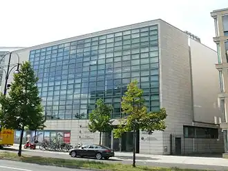 Vue de la mission diplomatique