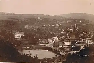 Tilff, au début du XXe&nbsp;siècle.