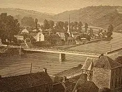 Tilff au XIXe&nbsp;siècle.