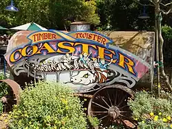 Timber Twister à Gilroy Gardens