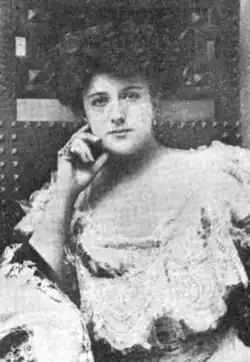 Tina Di Lorenzo, dans une publication de 1908.