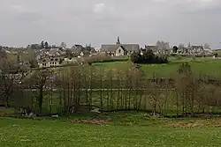Le Noireau à Tinchebray, au pont Notre-Dame.