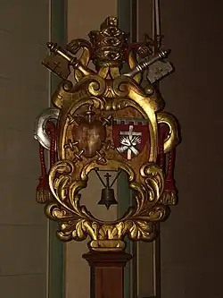 Tintinnabule de la Mission saint François d'Assise de San Francisco, Californie.