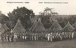 Tirailleurs soudanais.