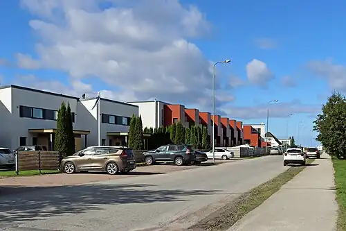Immeubles résidentiels en rangée de la rue Vahepere tänav.