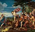 Bacchus et Ariane, Titien.