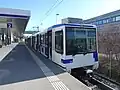 TL Bem 4/6 no&nbsp;215 à quai à la station de l'EPFL.