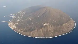 Vue aérienne de Toshima.