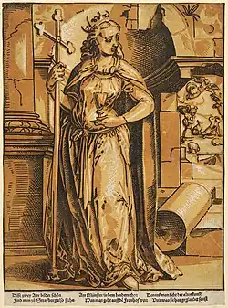 Tobias Stimmer, L'Église (1572).