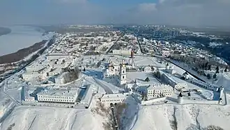 Kremlin de Tobolsk, plus grand kremlin de Sibérie et plus jeune de Russie.