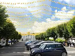 La place des Tilleuls.