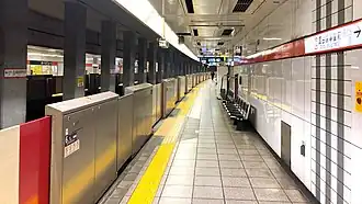 Quais de la ligne Marunouchi