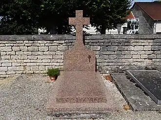 Tombe d'Henri Duvillard.