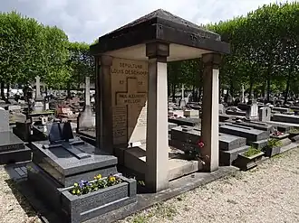 Tombe de Louis Deschamps.