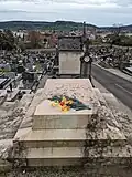 La tombe de Paul Morel (ancien cimetière de Vesoul)