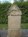 Tombe du cimetière juif d'Arlon