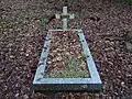 La tombe provisoire d'Émile Driant.