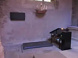 Maquette de la Grande Hermine, du tombeau de Jacques Cartier, cathédrale Saint-Vincent de Saint-Malo.