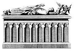 Tombeau du duc Ferry III de Lorraine.