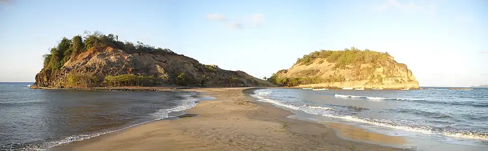 Tombolo Sainte-Marie, Martinique