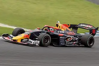 Tomoki Nojiri en Super Formula sur le circuit de Motegi en 2024