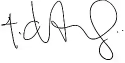 signature de Tony DiTerlizzi