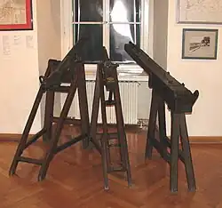 1er, 2e et 3e canons Grič  au musée de Zagreb.