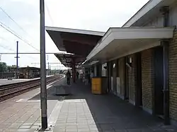 Intérieur de la gare.