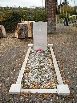 La tombe de Robert Wilkinson.