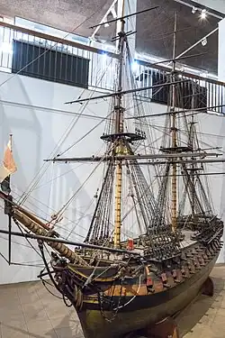 Duquesne, vaisseau de 74 canons, Jacques-Noël Sané, 1787 (Inv. 13 MG 30).