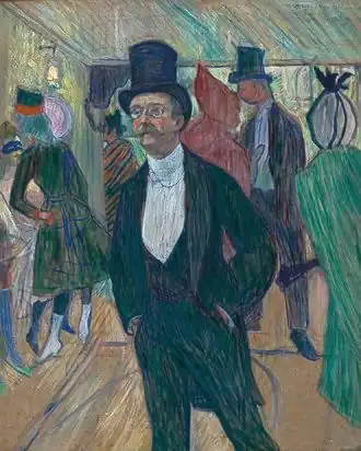 Henri de Toulouse-Lautrec, Monsieur Fourcade, 1889